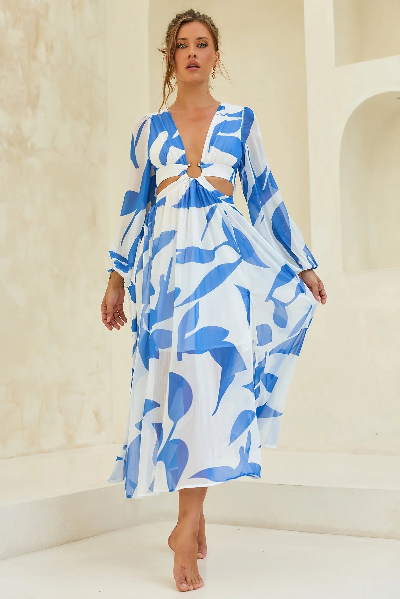 All Time Fave Midi Dress - Blue