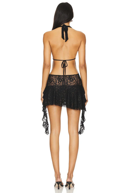 Irisia Lace Mini Dress