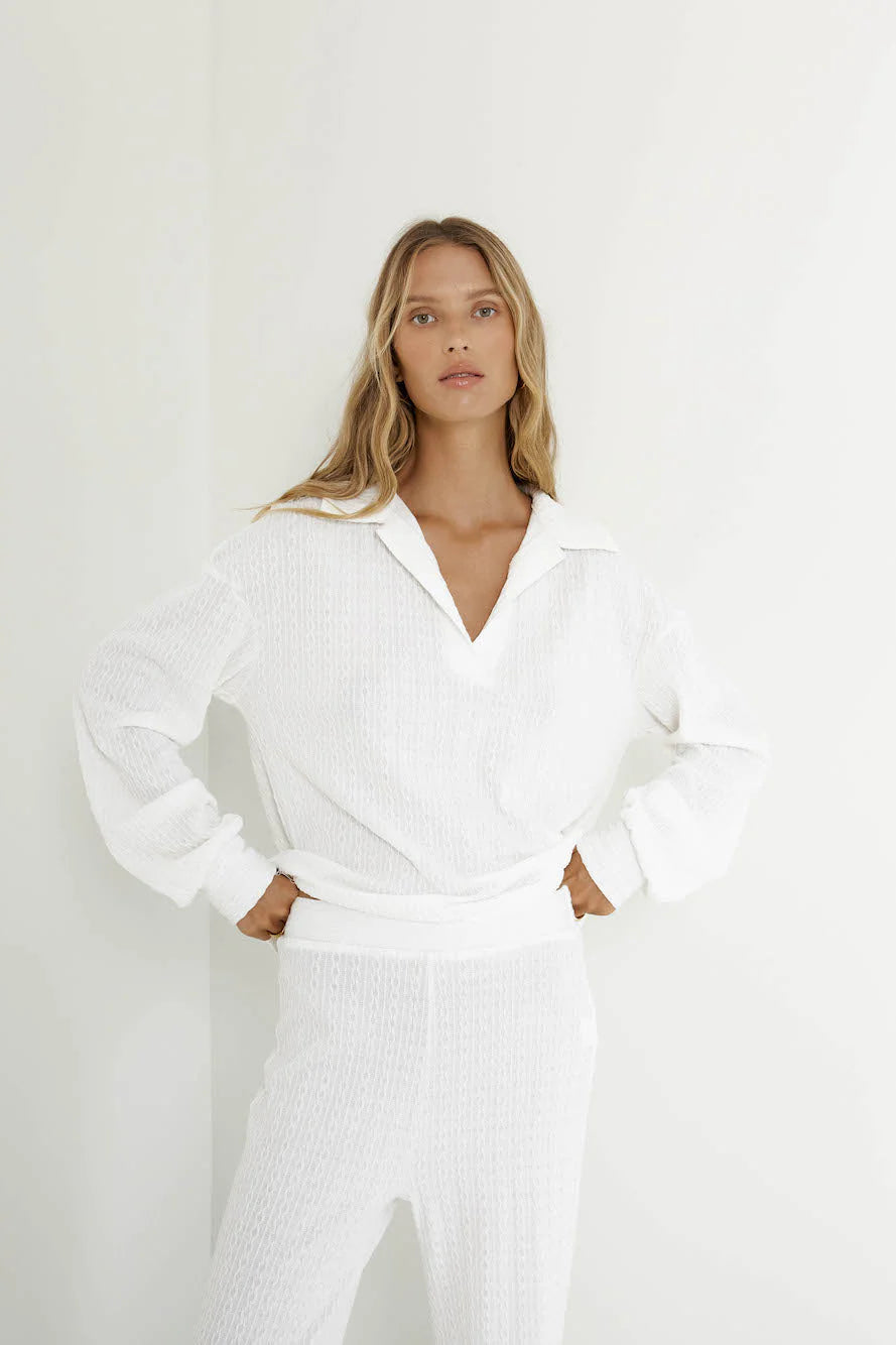 Avery Jumper - White
