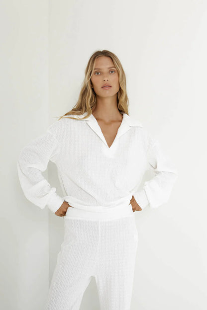 Avery Jumper - White