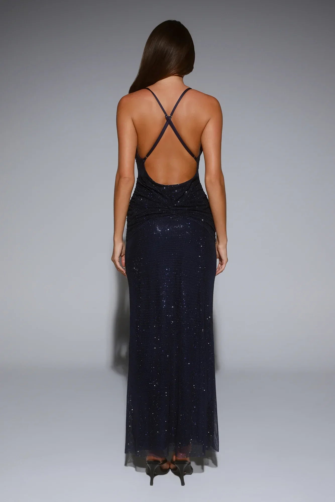 Exclusive Events Maxi Dress Navy