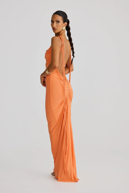 Amora Gown - Papaya