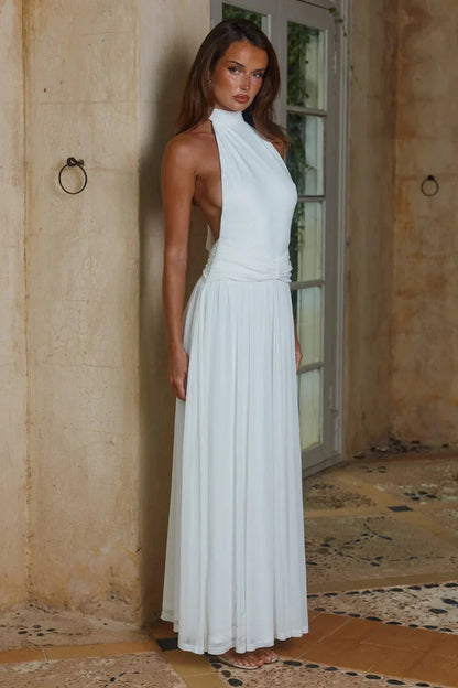 Vanessa Maxi Dress - White