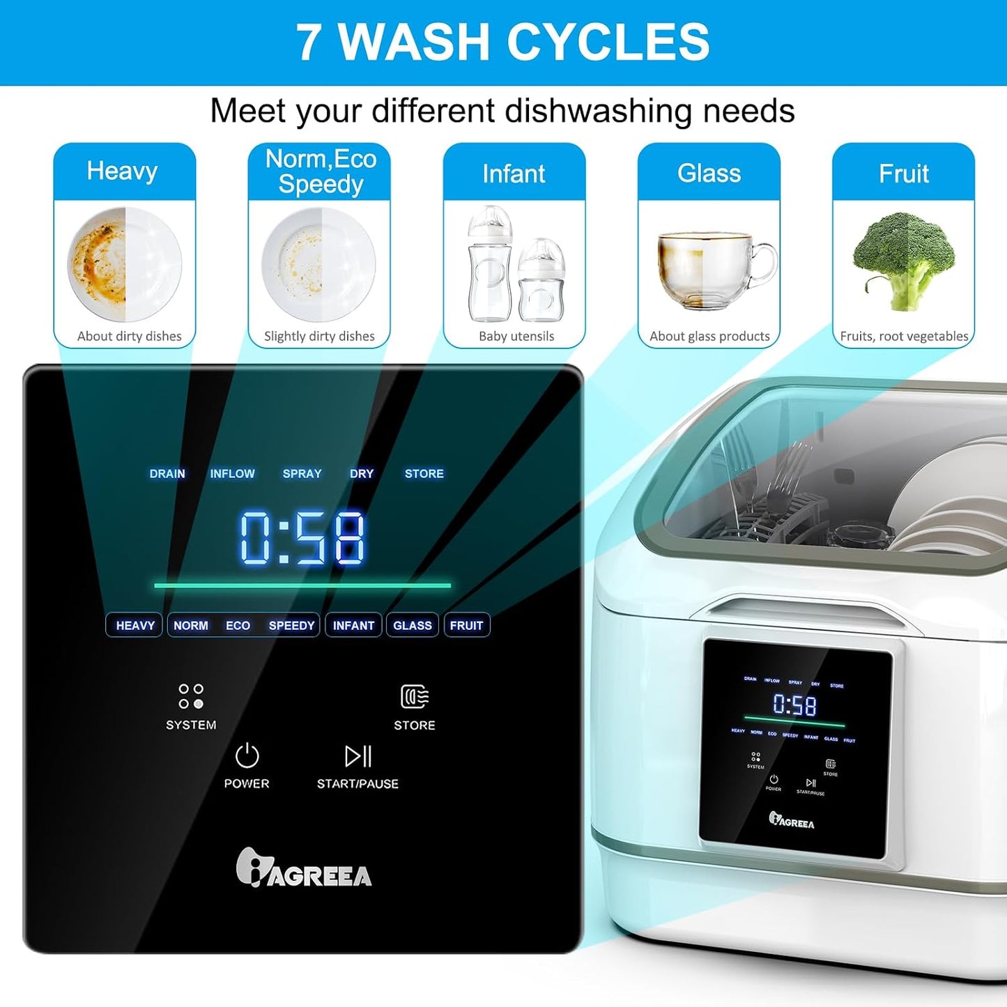 🔥 Space-saving kitchen dishwasher — Selling Fast!