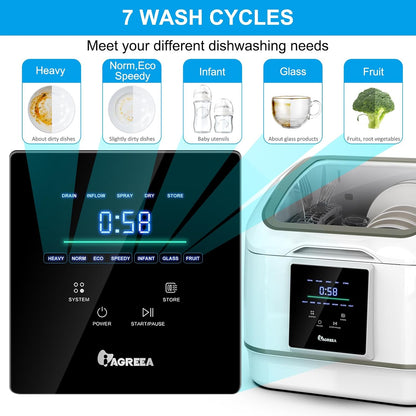 🔥 Space-saving kitchen dishwasher — Selling Fast!