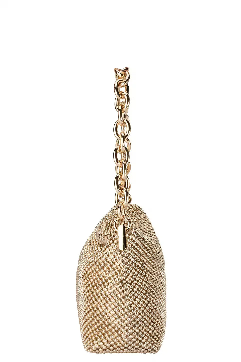 Skylar Ball Mesh Bag - Gold