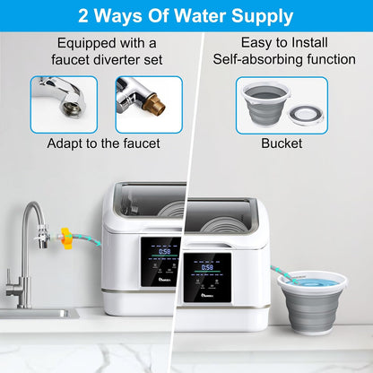 🔥 Space-saving kitchen dishwasher — Selling Fast!