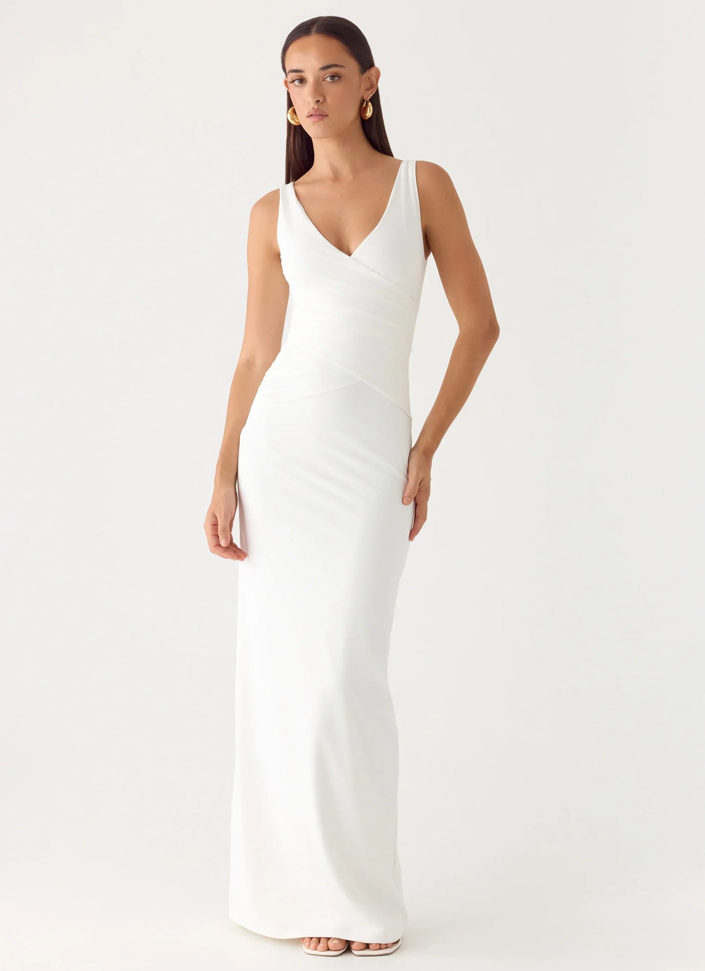Nerine Maxi Dress - White