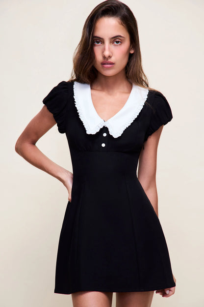 Jane Eyelet Mini Dress