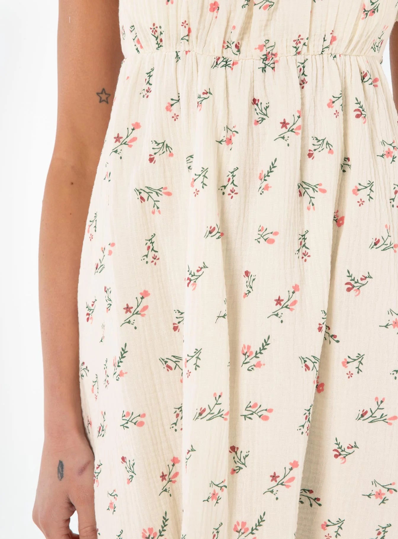 Let's Dance Mini Dress White / Floral