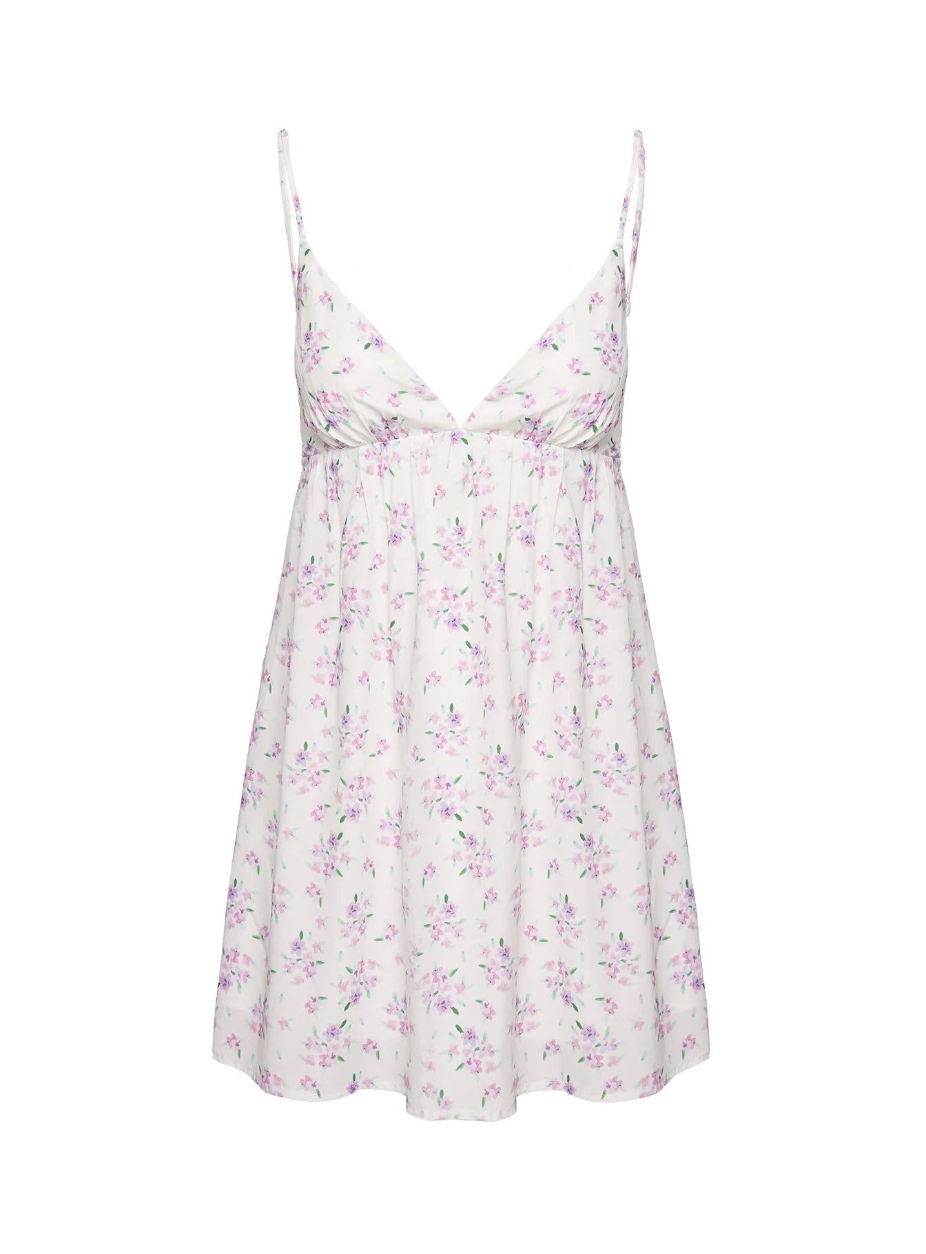 Koko Mini Dress Cream Floral