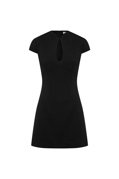 Vieno Mini Dress - Black