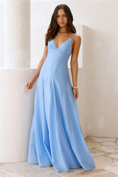 Dancing With Beauty Maxi Dress Jacaranda