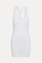 x JENNIE Bianca Cotton Mini Dress - Optic White