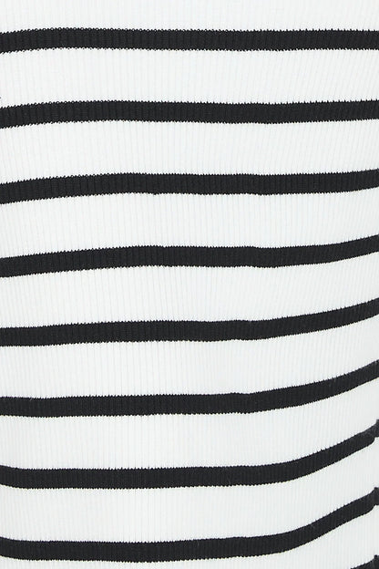 Take Your Place Knit Ribbed Maxi Dress White