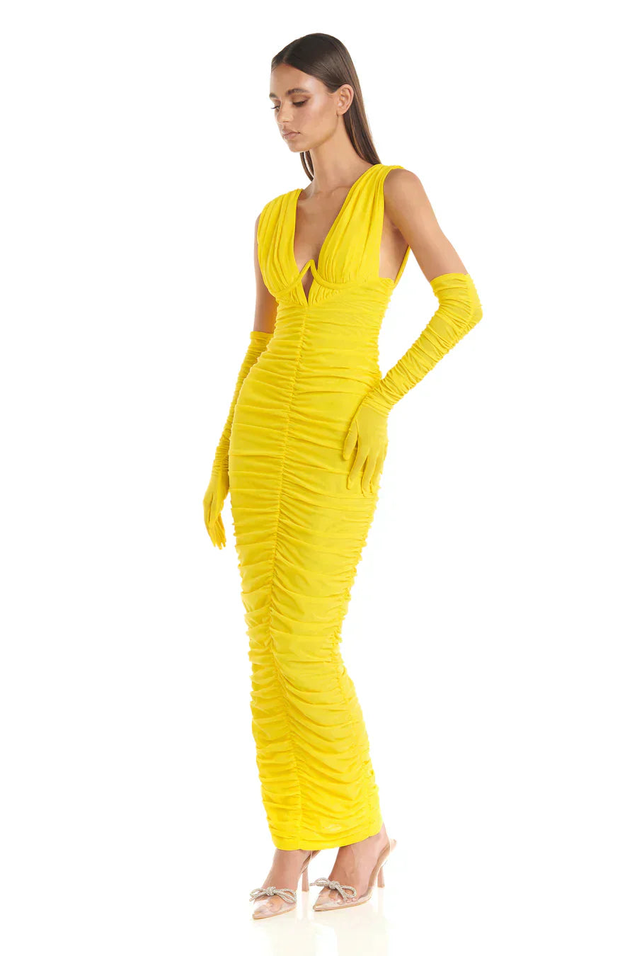 Anna Dress - Yellow