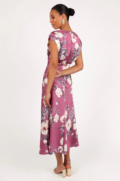 Amarlee Maxi Dress - Dark Rose Floral