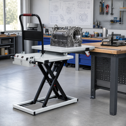 🔥 Limited Stock Available! Premium Electric Hydraulic Lift Table Cart – 660 lbs Heavy Duty Scissor Lift Platform Cart