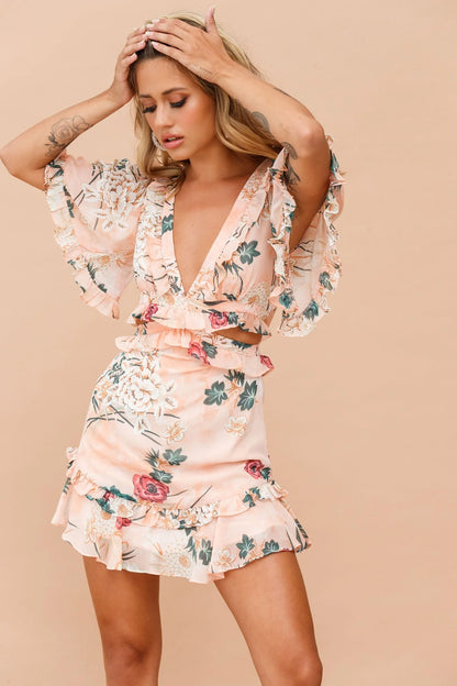 Sprung In Love Dress - Orange