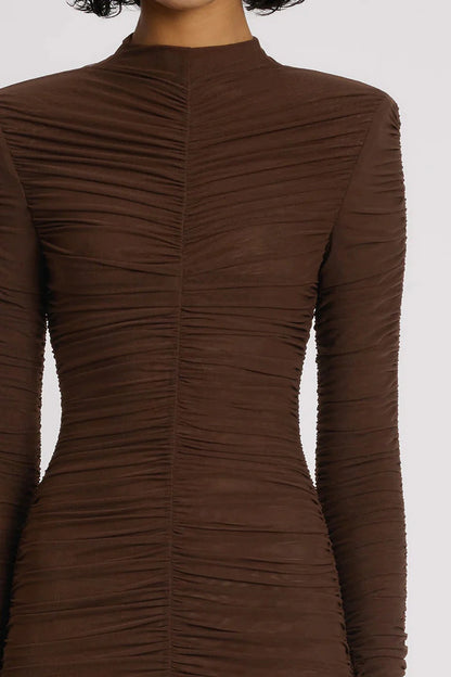 Melissa Dress - Chocolate