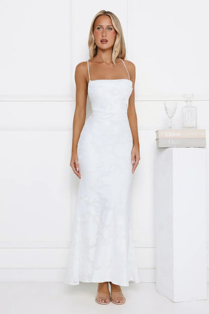 Bridge To Wonderland Maxi Dress White