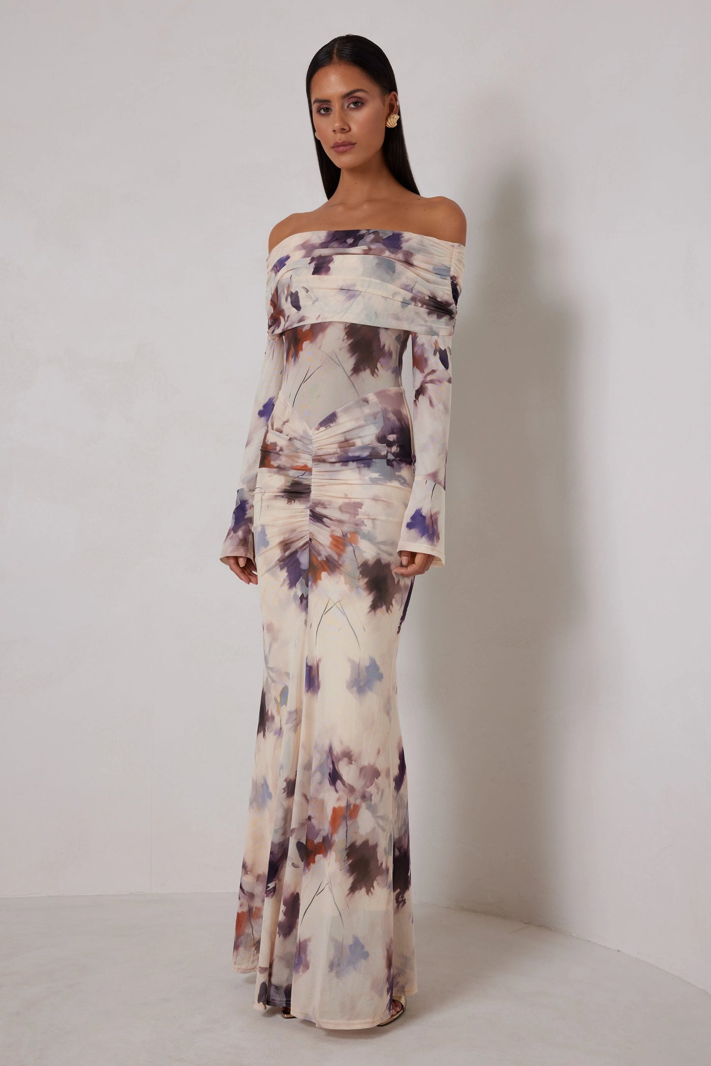 Paige Dress - Watercolour Bloom