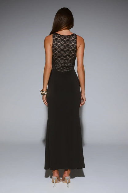 A Love Thing Lace Maxi Dress Black