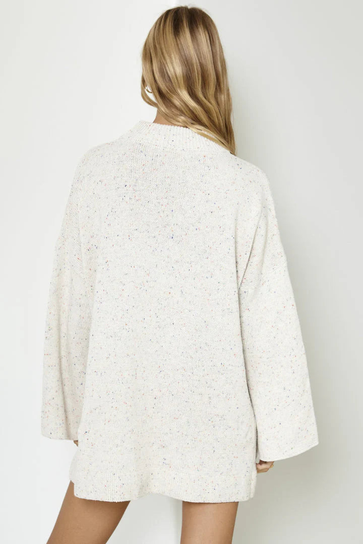 Bea Jumper - Ivory Speckle