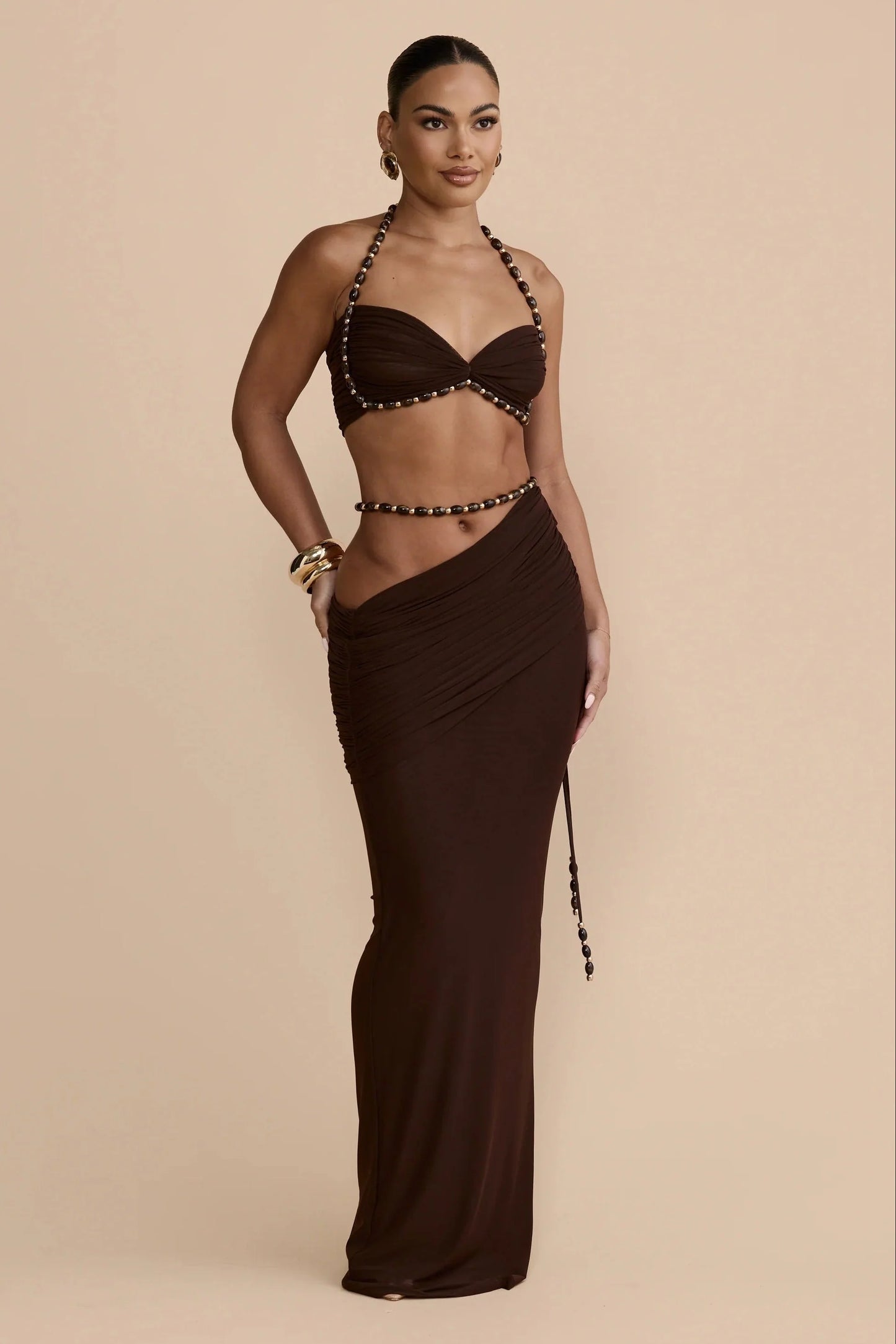 Ilia Skirt - Espresso Brown