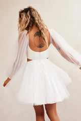Saint Malo Mini Dress - White
