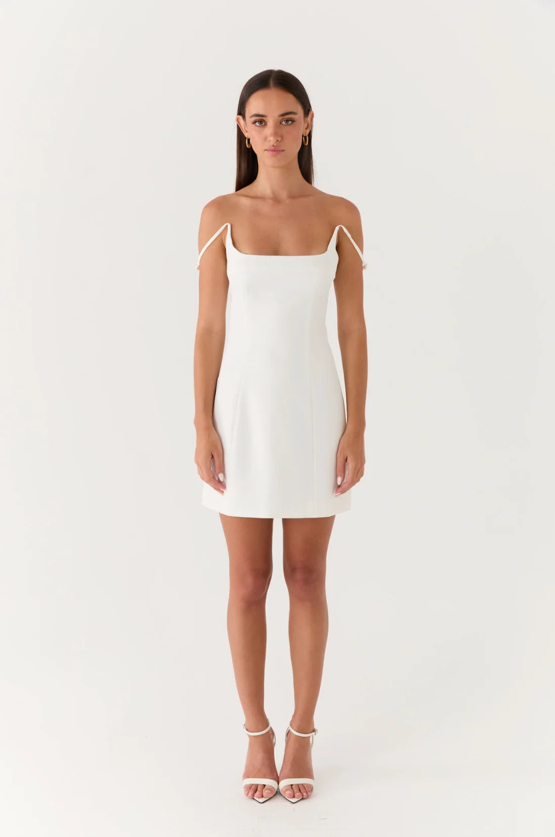 Caelia Mini Dress - White