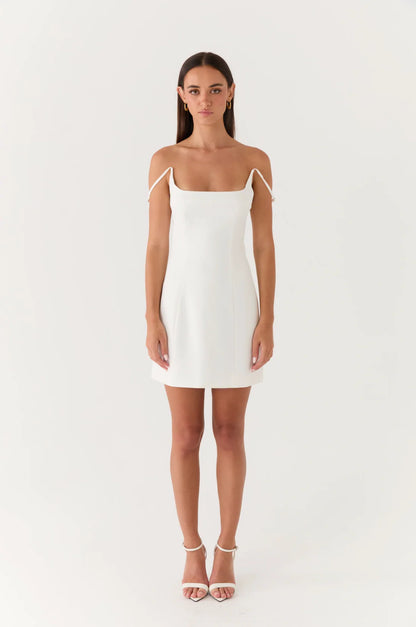 Caelia Mini Dress - White