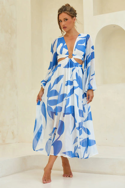 All Time Fave Midi Dress - Blue