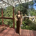 Ambiance Of The Night Halter Satin Maxi Dress Brown