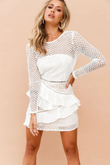 Dreaming Of April Dress - White