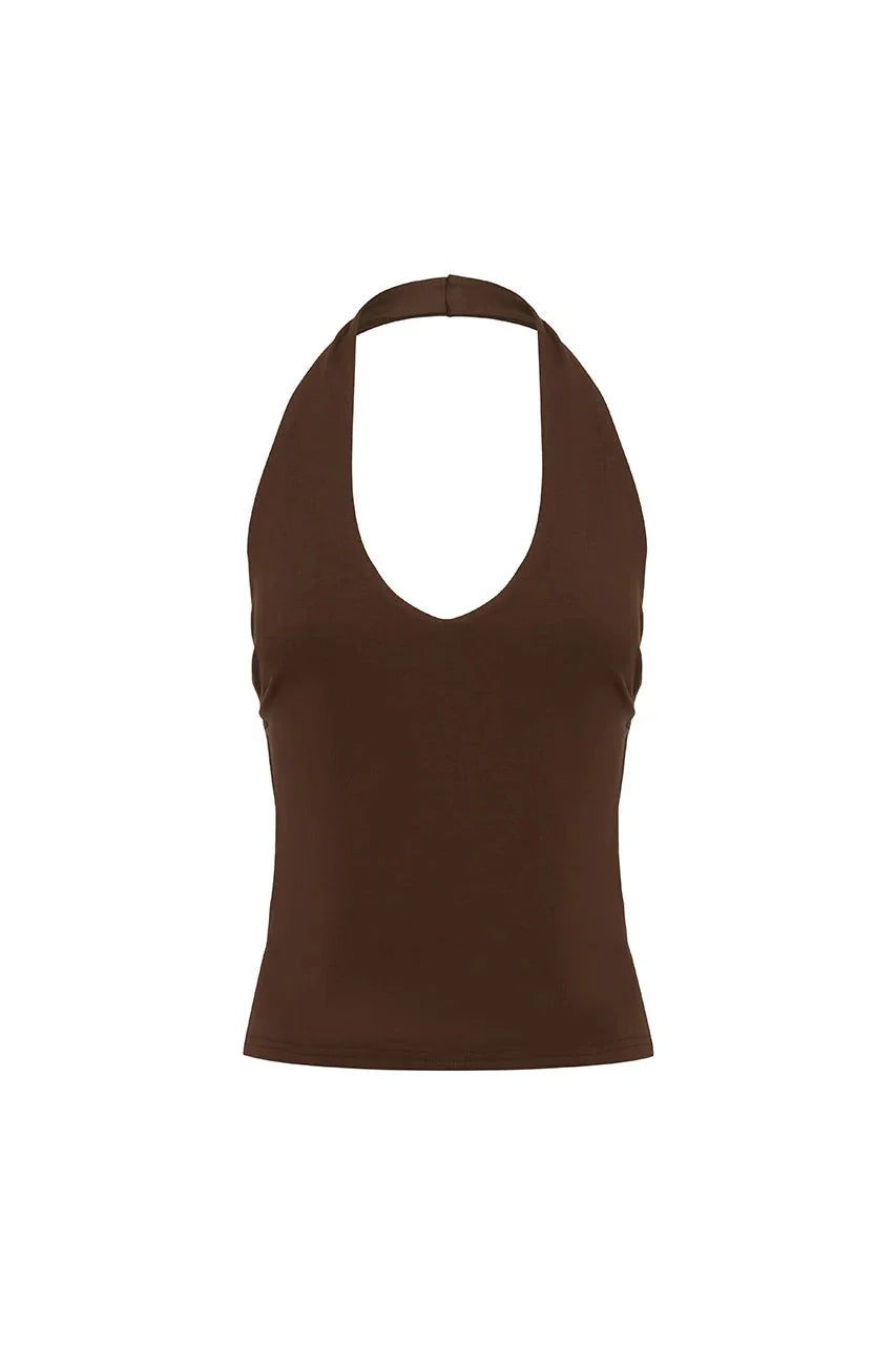 Andie Top - Bitter Chocolate