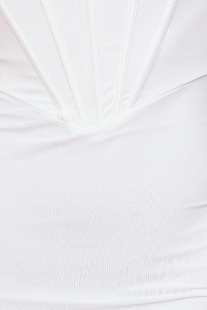 Main Thang Dress White