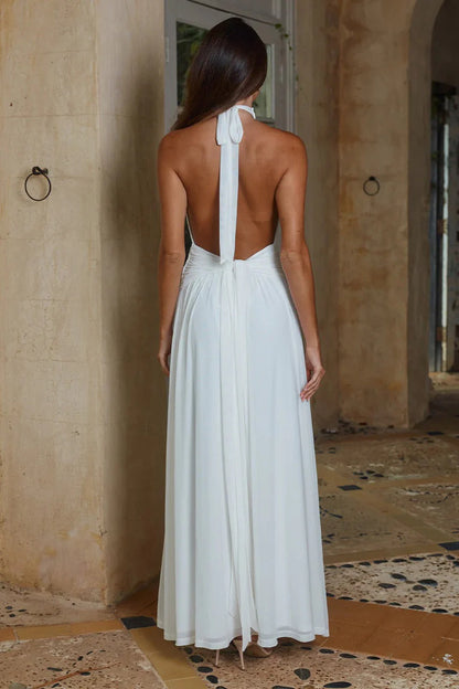 Vanessa Maxi Dress - White