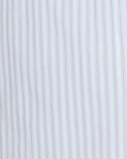 Pinched Dress - Lake Stripe