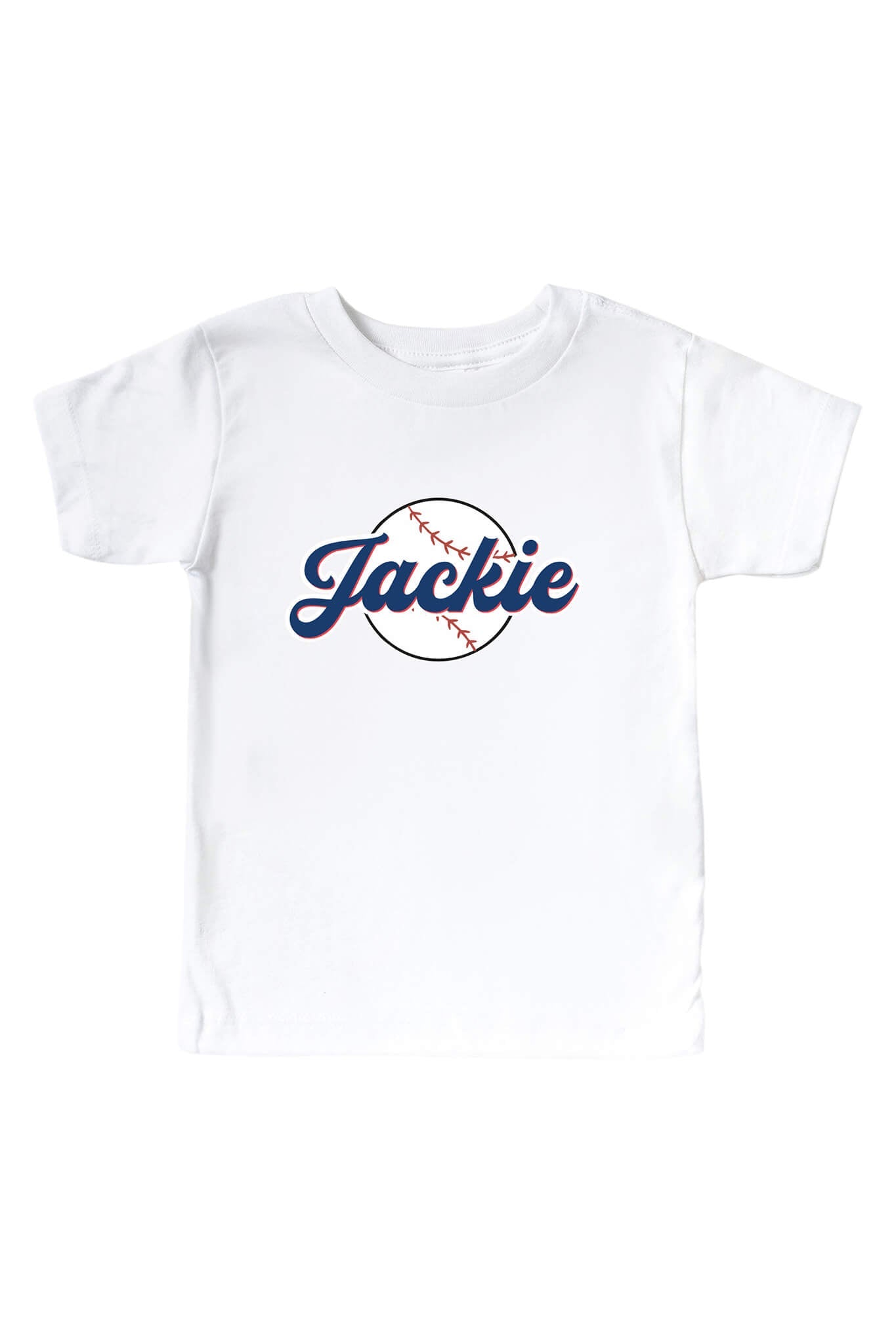 Personalized Ballpark Bros Graphic Bodysuit & Kids Tee | White