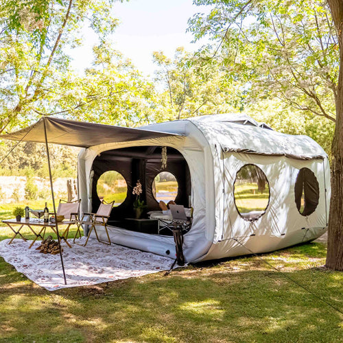 🏕️ The Cube Self-Inflating Tent
