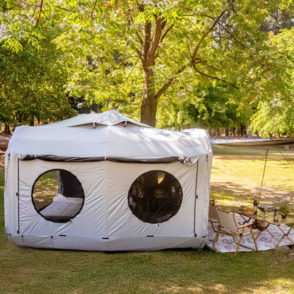 🏕️ The Cube Self-Inflating Tent
