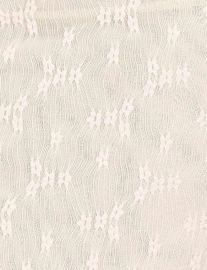 Fiorella Mini Dress - White : Lace : Cream