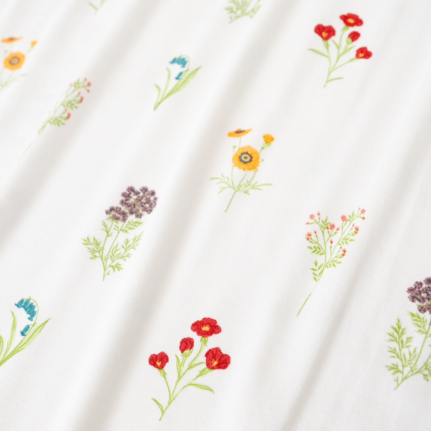 Zippered Footie in Wildflower