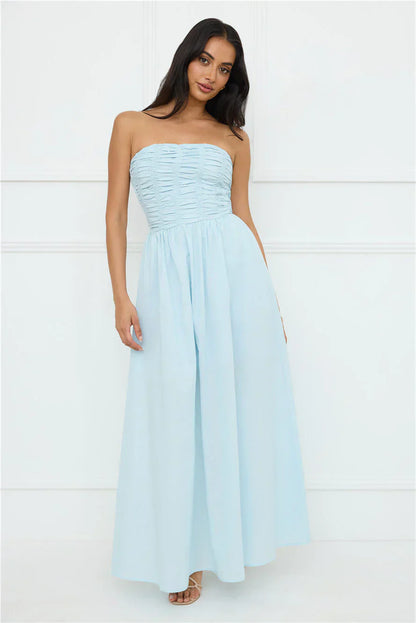 Luciana Strapless Maxi Dress