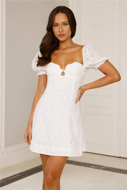 Strawberry Smoothie Mini Dress