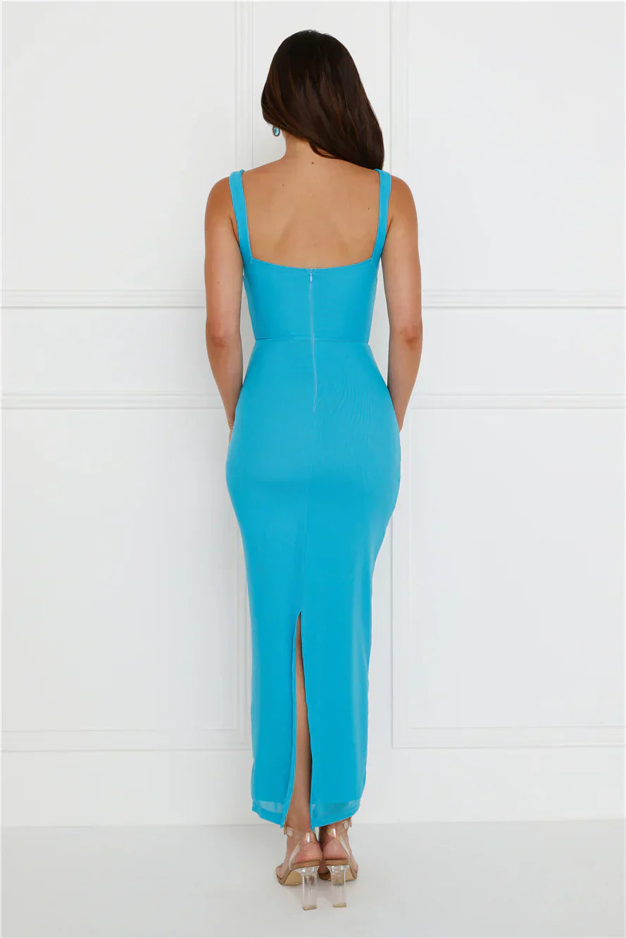 Simply Better Mesh Maxi Dress