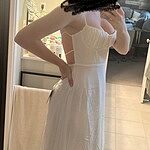 Giving Hugs Dress White