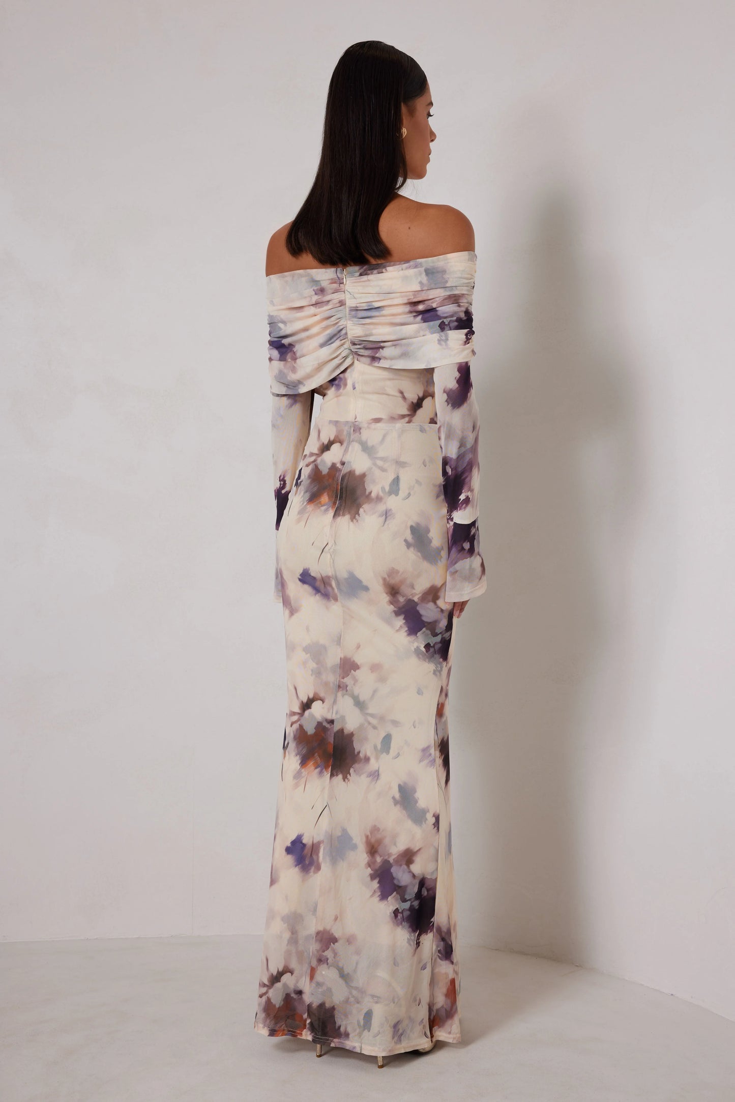 Paige Dress - Watercolour Bloom