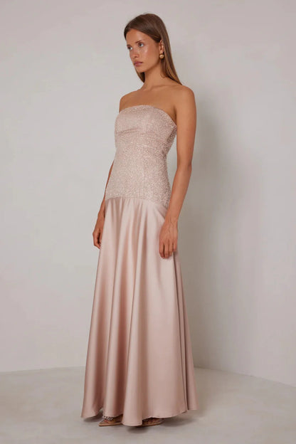Preston Dress - Champagne